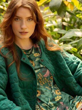 Gudrun Sjoden quilted coat! XL NWT